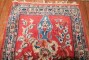 Red Persian Kashan mat No. r3281