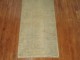 Pale Vintage Turkish Oushak Runner No. r3292