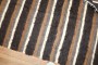 Striped Turkish Mohair Rug No. r3425