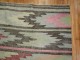 Vintage Shabby Chic Square Kilim No. r3876