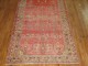 Red Worn Khotan Gallery Rug No. r3959