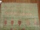 Light Green Pink Turkish Tulu Shag Rug No. r4149