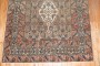 Persian Brown Bibikabad Small Square Rug No. r4205