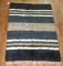 Mohair Striped Rug No. r4366