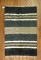 Mohair Striped Rug No. r4366