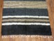 Mohair Striped Rug No. r4366