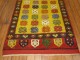 Yellow Vintage Turkish Runner No. r4417