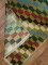 Turkish Deco Checkerboard Runner No. r4456