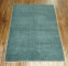 Green Turkish Minimalist Rug No. r4484