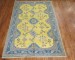 Yellow Antique Turkish Oushak Rug No. r4611