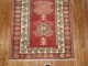 Deep Red Vintage Turkish Runner No. r4739