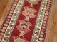 Deep Red Vintage Turkish Runner No. r4739