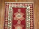 Deep Red Vintage Turkish Runner No. r4739