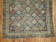 Worn Caucasian Square Rug No. r4815