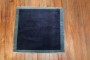 Minimalist Blue Chinese Square Size Mat No. r4937