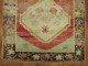 Square Medallion Turkish Throw Rug No. r4944