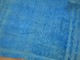 Wild Blue Vintage Turkish Mohair Rug No. r5000