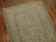 Feminine Antique Turkish Oushak Rug No. r5011