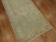 Feminine Antique Turkish Oushak Rug No. r5011