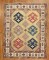 Caucasian Style Turkish Square Rug No. r5119