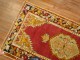 Formal Red Scatter Oushak Rug No. r5120