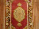 Formal Red Scatter Oushak Rug No. r5120