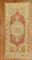 Formal Medallion Vintage Small Oushak Runner No. r5124