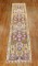 Brown Field Color Pop Anatolian Turkish Runner No. r5170