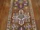 Brown Field Color Pop Anatolian Turkish Runner No. r5170