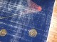 Blue Galaxy Shabby Chic Turkish Deco Rug No. r5176