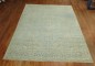 Blue Ivory Room Size Persian Rug No. r5202