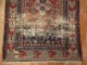 Quirky Red Blue Distressed Turkish Rug No. r5210