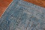 Blue Over-dye Worn Rug No. r5269