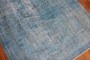 Blue Over-dye Worn Rug No. r5269