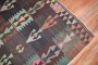 Tribal Bohemian Vintage Turkish Kilim Flat-Weave No. r5275