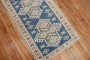 Denim Blue Geometric Turkish Runner No. r5291