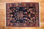 Jewel Toned Navy Persian Sarouk Rug No. r5355