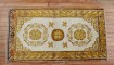 Ivory Gold Antique Khotan Scatter Rug No. r5364