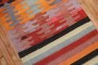 Tribal Geometric Kilim Runner No. r5380