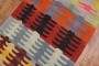 Tribal Geometric Kilim Runner No. r5380