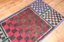 Checkerboard American Hooked Rug No. r5386