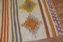 Bright  Boho Turkish Kilim No. r5435