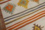 Bright  Boho Turkish Kilim No. r5435