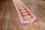 Orange Red Long Turkish Anatolian Runner No. r5439