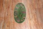 Antique Oval Chinese Art Deco Rug With Starfish No. r5455