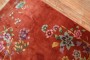 Coral Art Deco Chinese Rug No. r5461