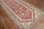 Soft Red Antique Turkish Melas Runner No. r5482