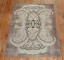 Vintage Turkish Deco Rug No. r5484