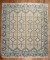 Khaki Tribal Square Room Size Anatolian Rug No. r5486