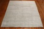 White Blue Modern Rug No. r5491